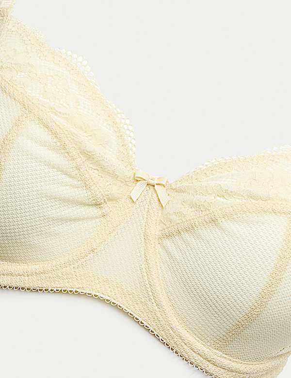 Jasmine Lace Wired Balcony Bra (F-H)