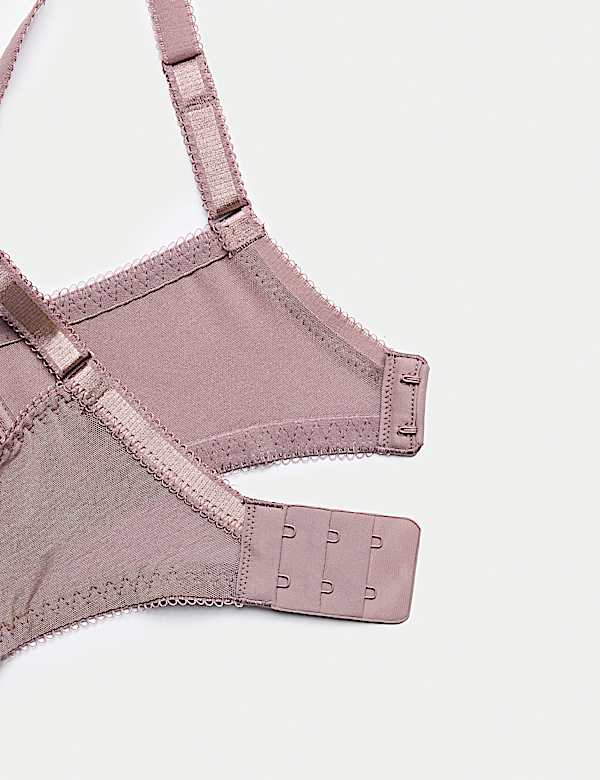 Jasmine Lace Wired Balcony Bra (F-H)