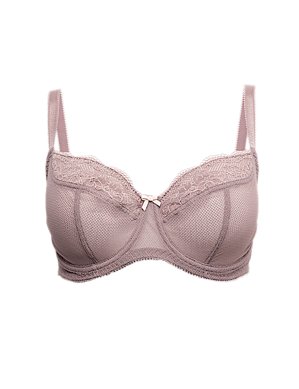 Jasmine Lace Wired Balcony Bra (F-H)