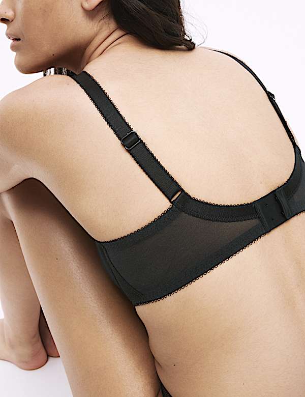 Jasmine Lace Wired Balcony Bra (F-H)