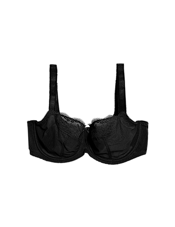 Jasmine Lace Wired Balcony Bra (F-H)