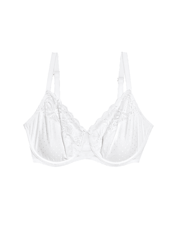Amelia Lace Wired Minimiser Bra (C-H)