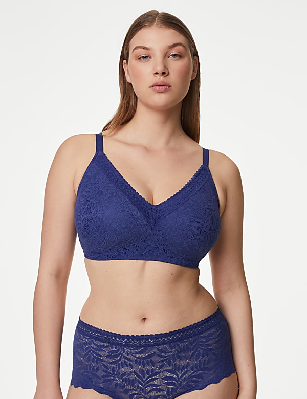 Flexifit™ Lace Non Wired Minimiser Bra C-H