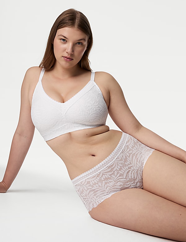 Flexifit™ Lace Non Wired Minimiser Bra C-H