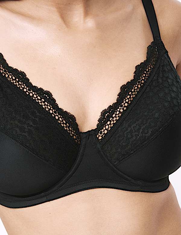 3pk Wired Full Cup Minimiser Bras