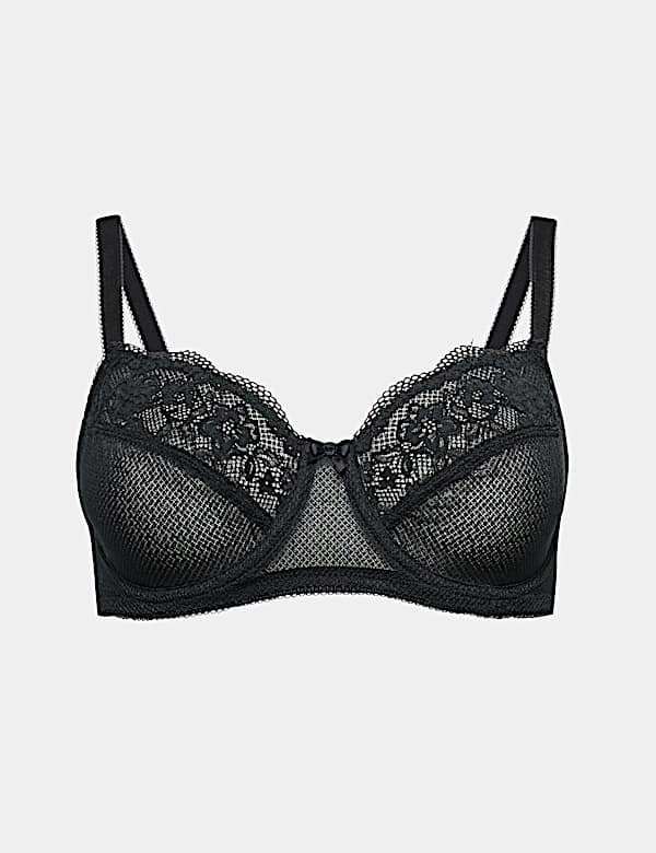 Jasmine Lace Wired Minimiser Bra (C-H) - AU