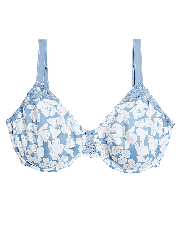 Wild Blooms Full Cup Minimiser Bra C-H