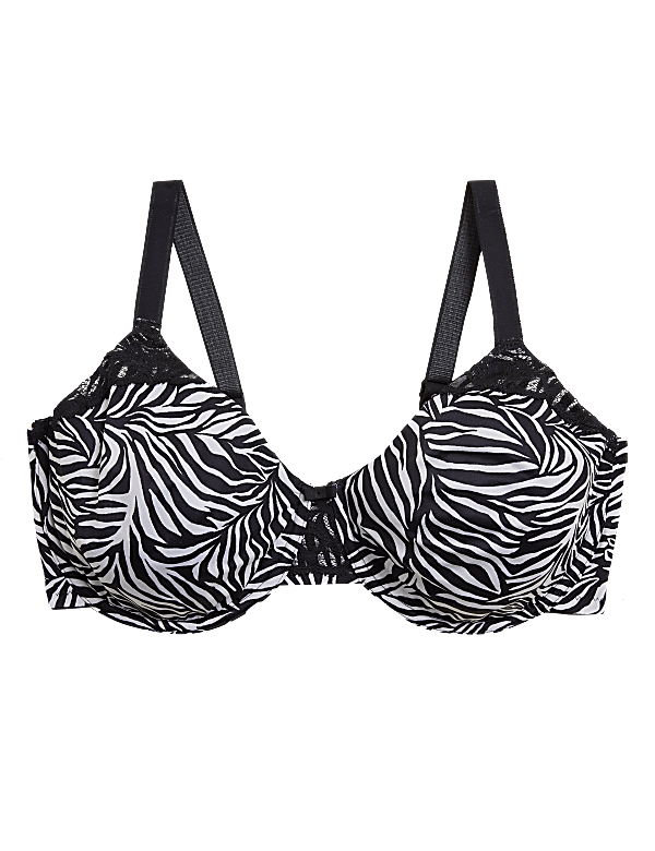 Wild Blooms Full Cup Minimiser Bra C-H