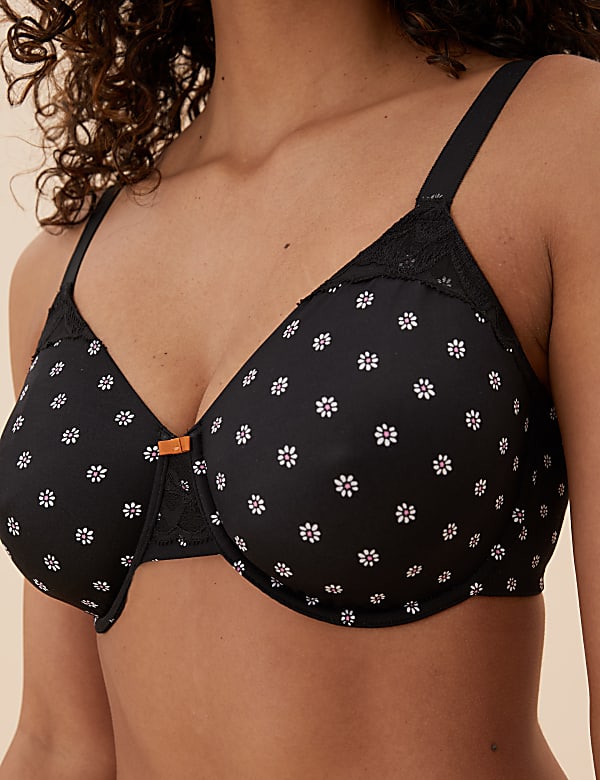 Wild Blooms Full Cup Minimiser Bra C-H