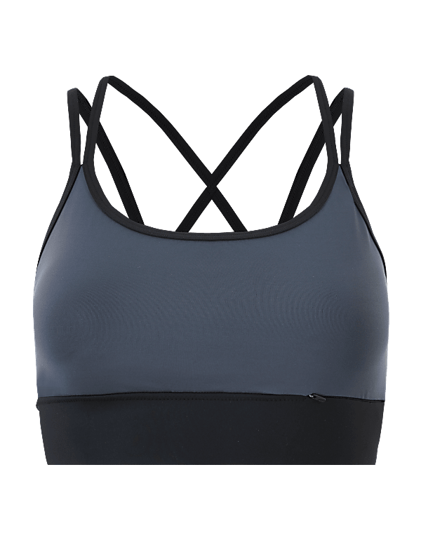 Medium Impact Strappy Back Padded Sports Bra
