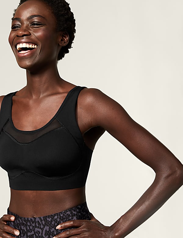 High impact wired sports bra hotsell