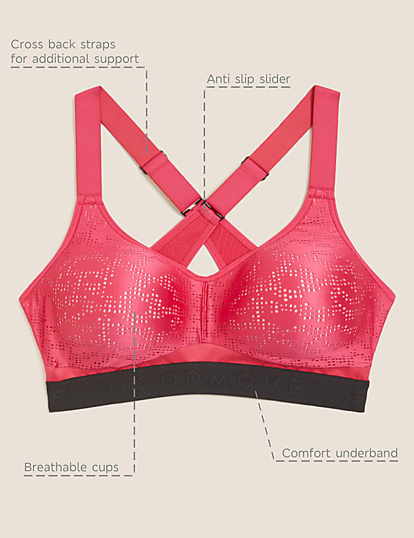 Freedom To Move Ultimate Support Sports Bra A-E