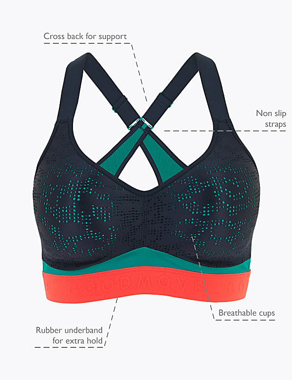 Freedom To Move Ultimate Support Sports Bra A-E