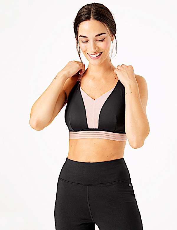 Medium Impact Padded Sports Bra A-DD