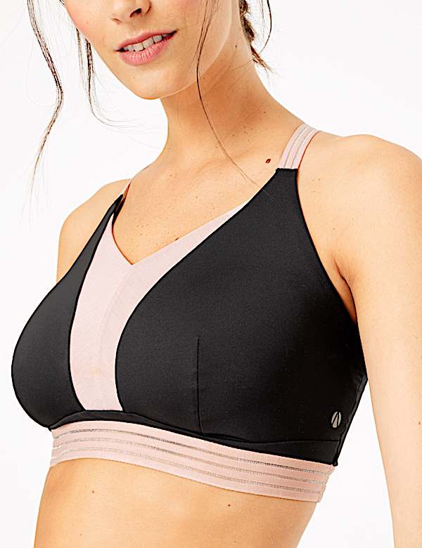 Medium Impact Padded Sports Bra A-DD