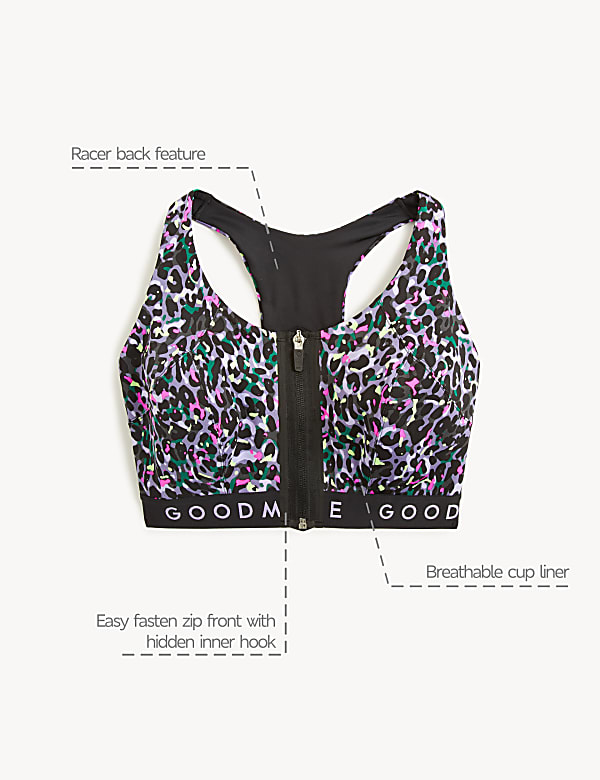 Ultimate Support Non Wired Sports Bra F-H