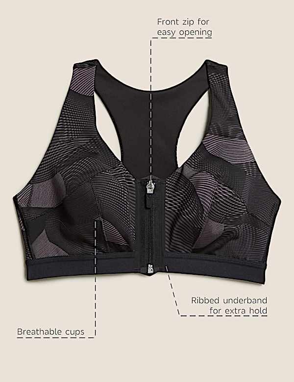 Ultimate Support Non Wired Sports Bra A-E