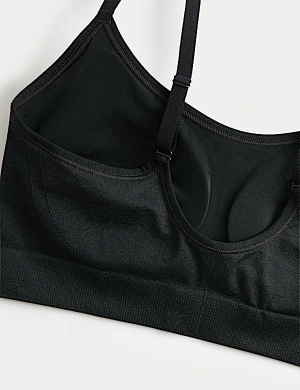 Low Impact Seamless Non Wired Sports Bra