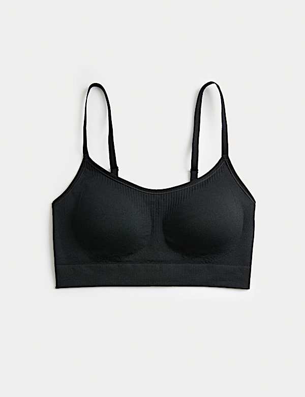 Nahtloser Sport-BH ohne Bügel für geringe Belastungen - DE