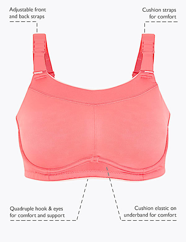 Extra High Impact Serious Sports Bra A-G
