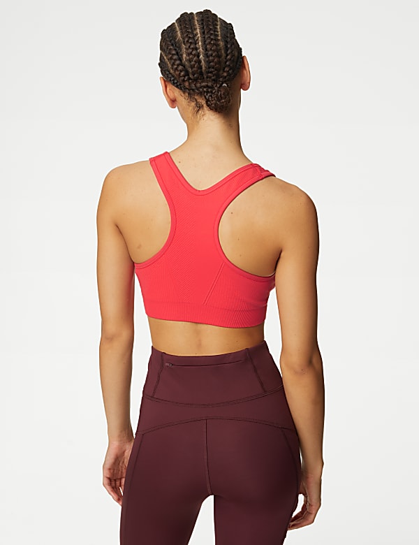 Seamless Medium Support Sports Bra A-E