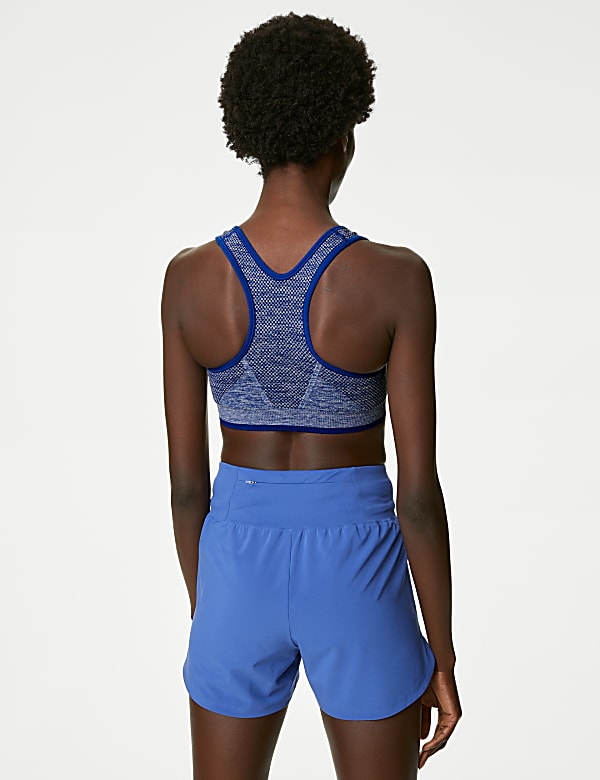 Reversible Seamless Medium Support Sports Bra