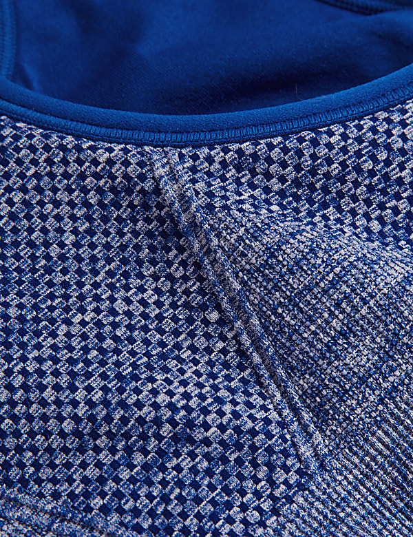 Reversible Seamless Medium Support Sports Bra