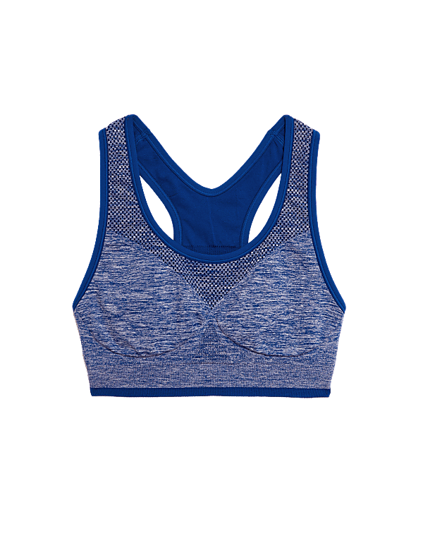 Reversible Seamless Medium Support Sports Bra