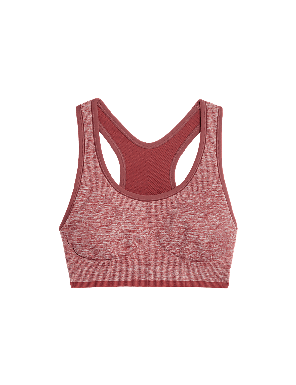 Reversible Seamless Medium Support Sports Bra