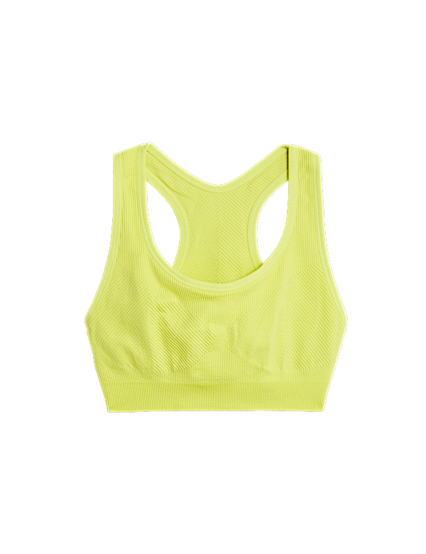 Reversible Seamless Medium Support Sports Bra