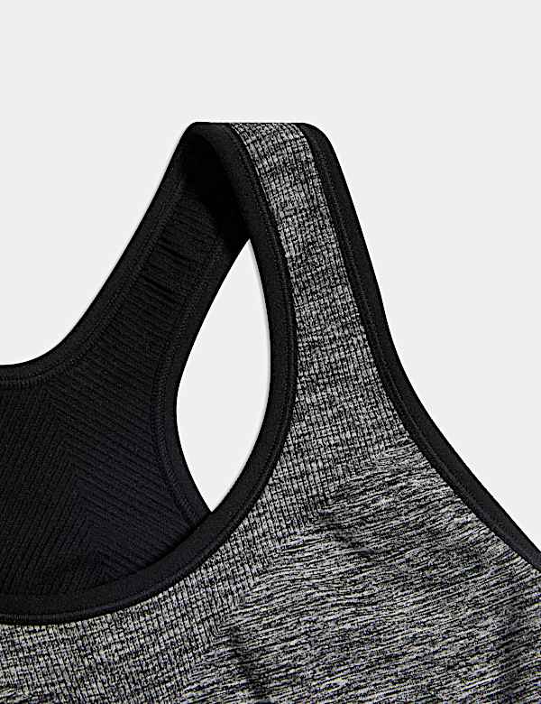 Reversible Seamless Medium Support Sports Bra