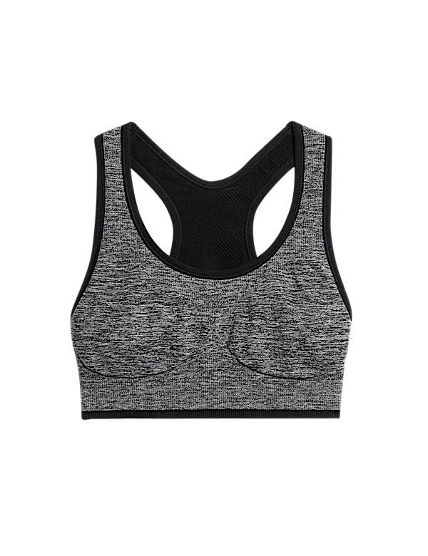 Reversible Seamless Medium Support Sports Bra