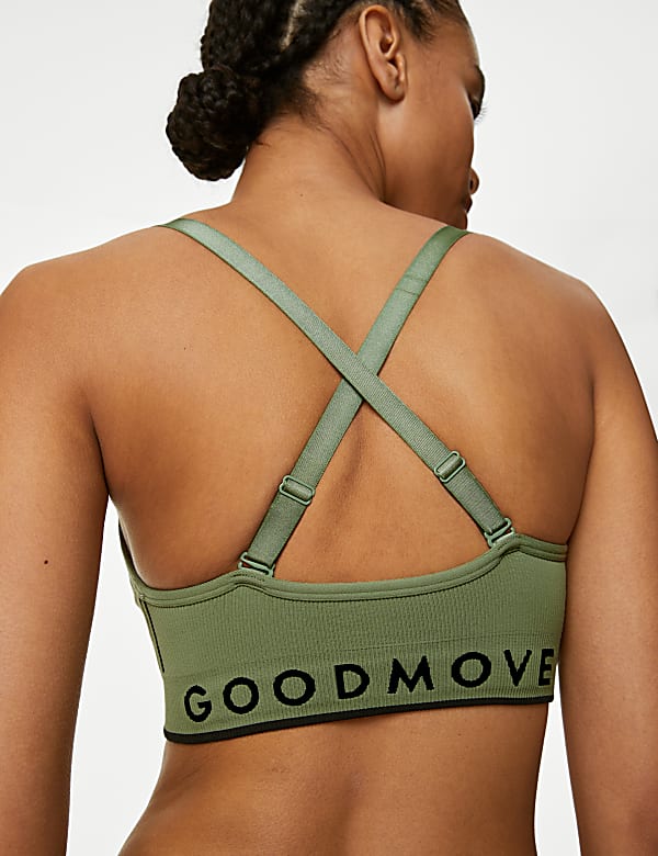 Medium Support Non Wired Sports Bra