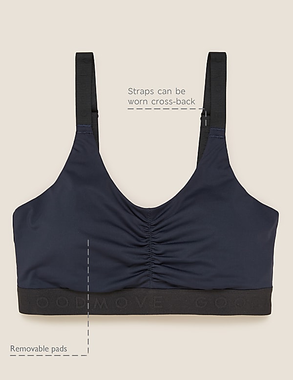 Medium Impact Non Wired Sports Bra