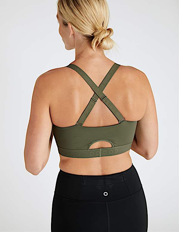 Medium Impact Non Wired Sports Bra