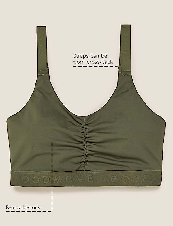 Medium Impact Non Wired Sports Bra
