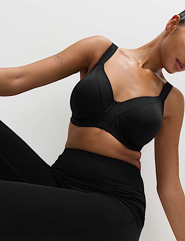 2pk Ultimate Support Wired Sports Bras (A-H) - LT