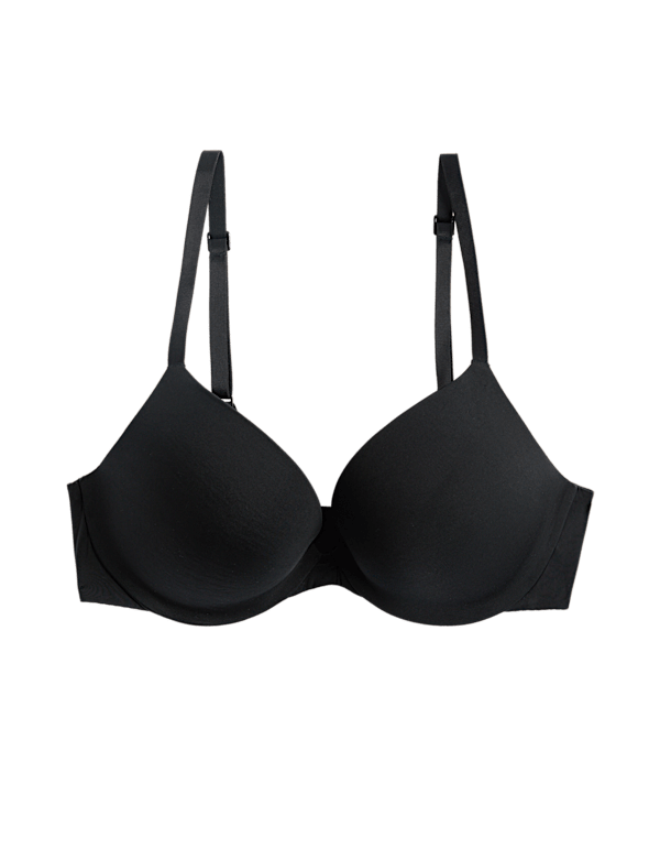 Body Invisibles&trade; Wired Push Up Plunge Bra (A-E)