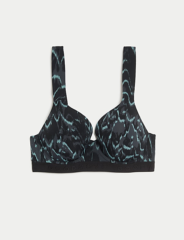 Soutien-gorge de sport invisible à maintien moyen et motif hybride (bonnets A à E) - BE
