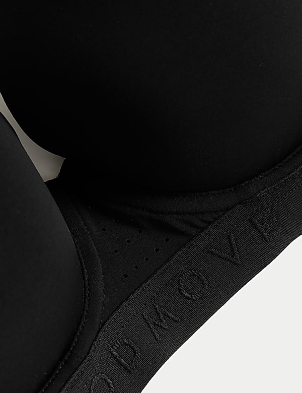 Medium Support Sports Hybrid T-Shirt Bra (A-E)