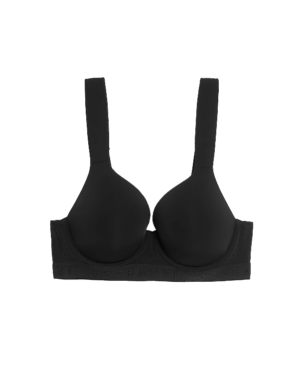 Medium Support Sports Hybrid T-Shirt Bra (A-E)