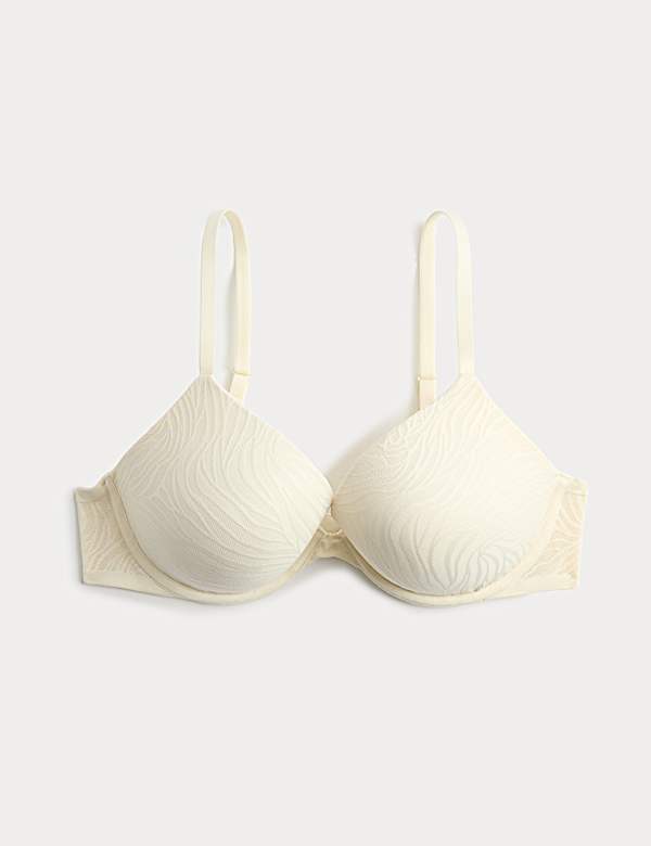Body Lace Wired Push Up Bra (A-E) - BG