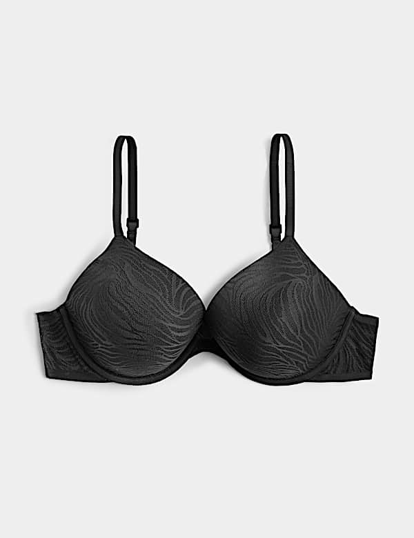 Body Lace Wired Push Up Bra (A-E) - CZ