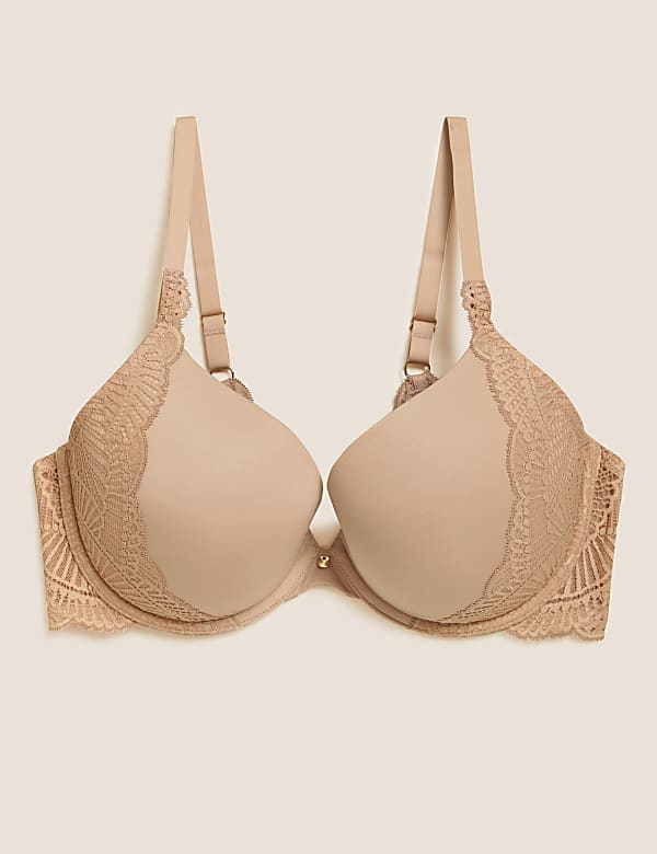 Perfect Fit&trade; Lace Push-Up Bra AA-E