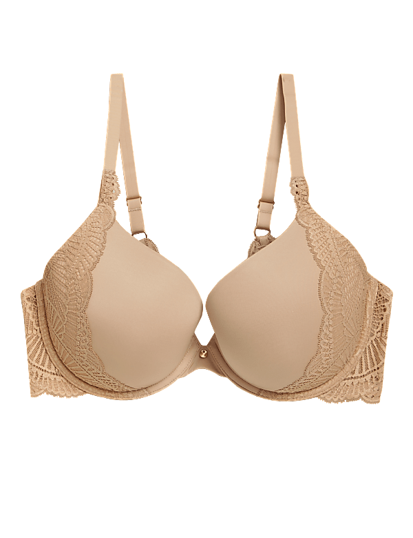 Perfect Fit&trade; Lace Push-Up Bra AA-E