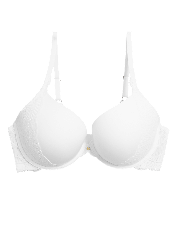 Perfect Fit&trade; Lace Push-Up Bra AA-E