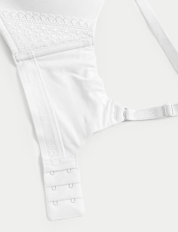 Cotton with Cool Comfort™ Non-Wired Push Up Bra