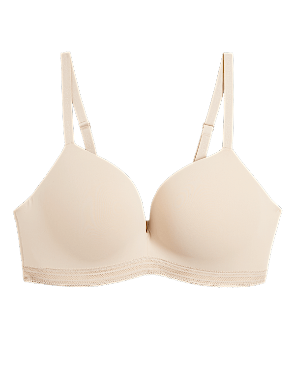Non-Wired Push Up Plunge Bra