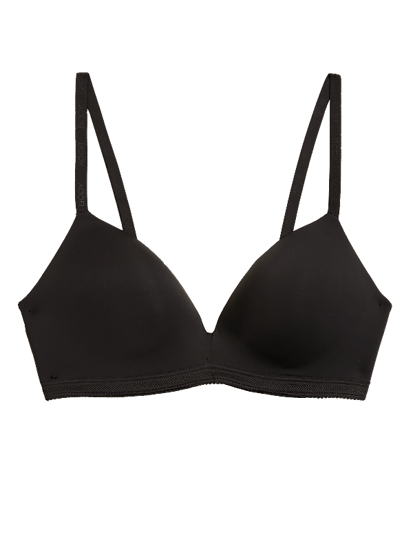 Non-Wired Push Up Plunge Bra