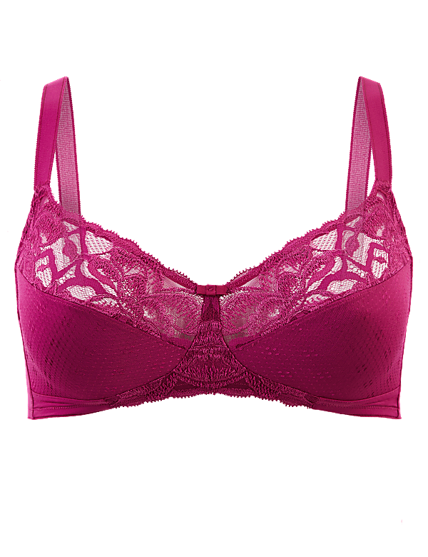 Wild Blooms Non-Padded Full Cup Bra A-E